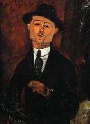 Amedeo Modigliani Portrait of Paul Guillaume ( Novo Pilota ) USA oil painting artist